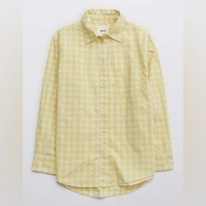 NWOT Aerie Long Sleeve Dad Shirt